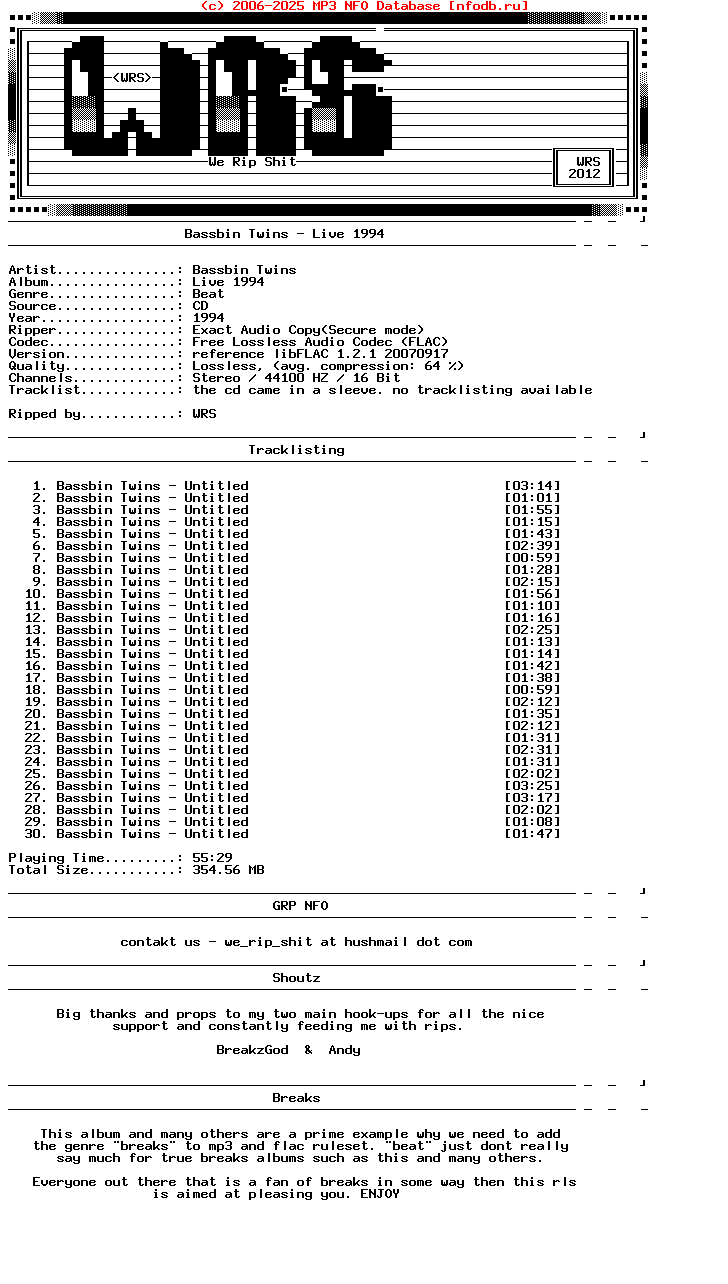 Bassbin_Twins-Live_1994-Limited-CDR-FLAC-1994-Wrs