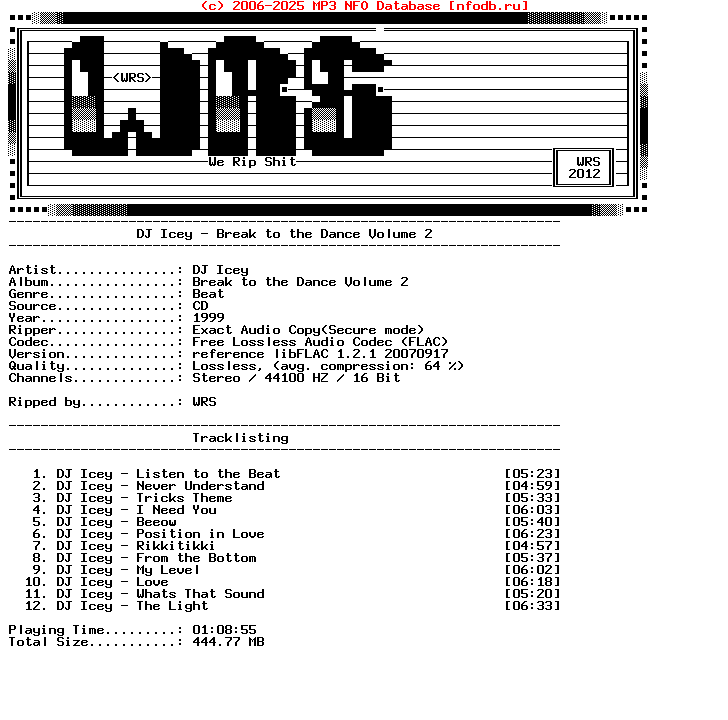 Dj_Icey-Break_To_The_Dance_Vol_2-CD-FLAC-1999-Wrs