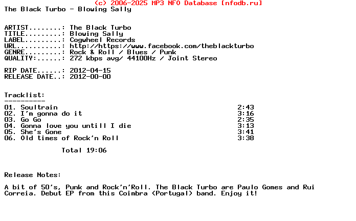 The_Black_Turbo-Blowing_Sally-(EP)-2012