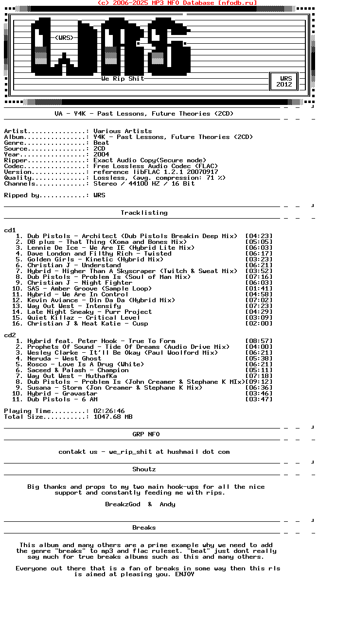 VA-Y4K__Past_Lessons_Future_Theories-(Y4K007CD)-2CD-FLAC-2004-Wrs