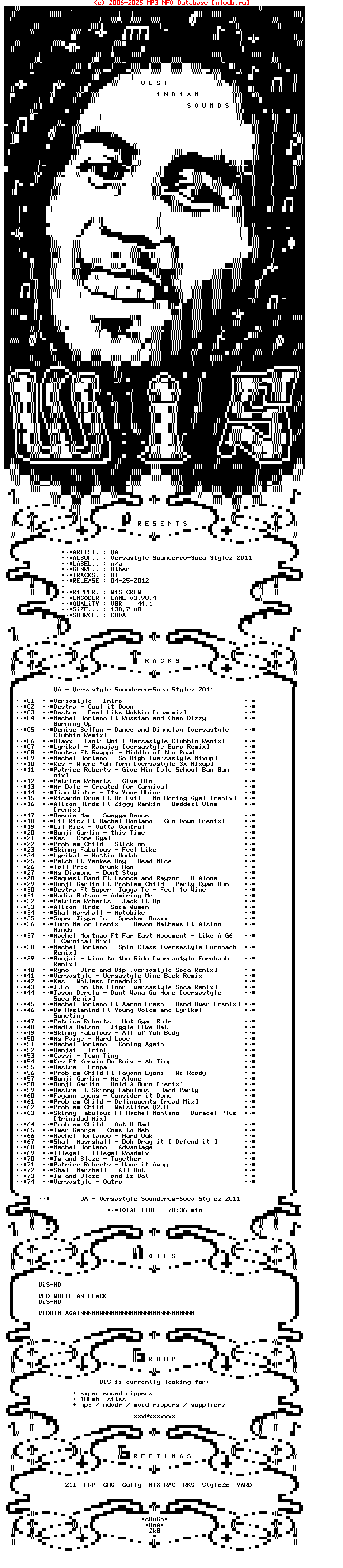 VA-Versastyle_Soundcrew-Soca_Stylez_2011-Bootleg-2011