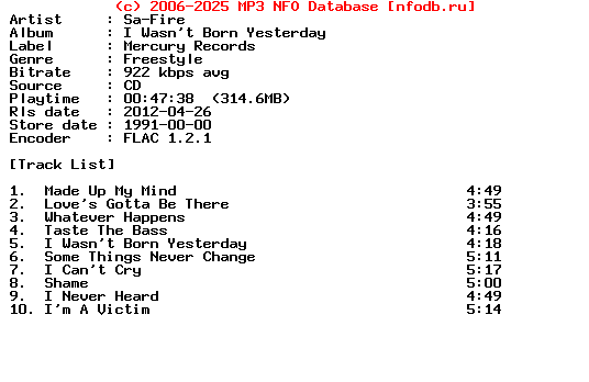Sa-Fire-I_Wasnt_Born_Yesterday-CD-FLAC-1991
