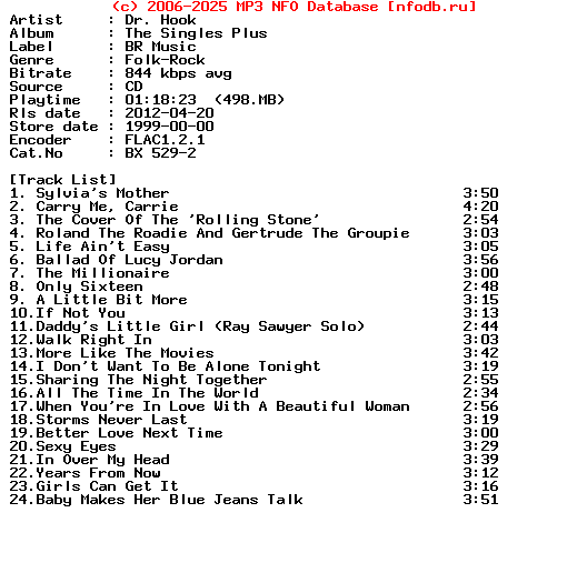 Dr._Hook-The_Singles_Plus-CD-1999