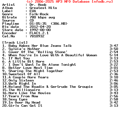 Dr._Hook-Greatest_Hits-CD-1992