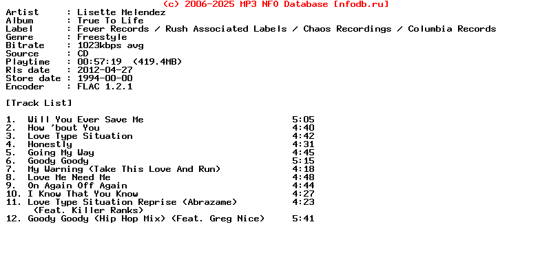 Lisette_Melendez-True_To_Life-CD-FLAC-1994