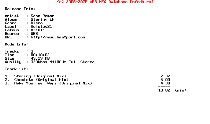 Sean_Roman-Staring_Ep-(M21011)-WEB-2012