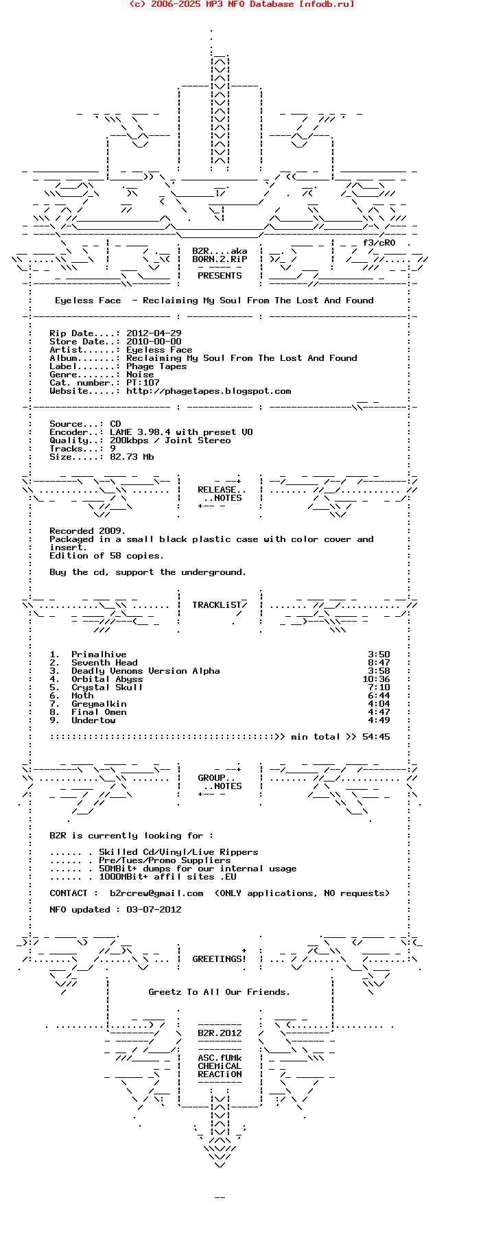 Eyeless_Face-Reclaiming_My_Soul_From_The_Lost_And_Found-2010
