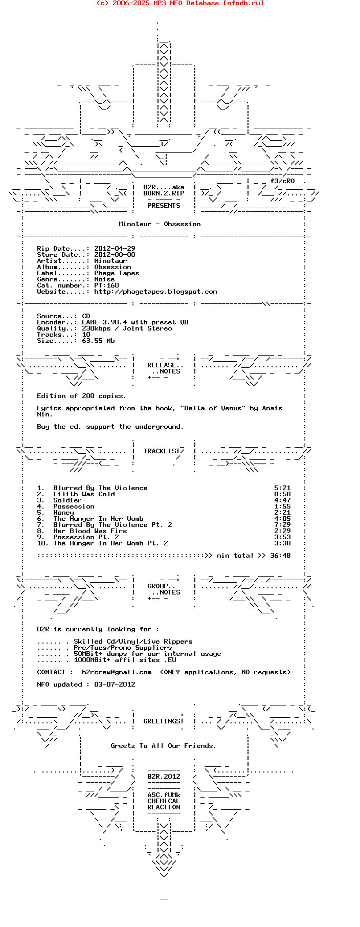 Minotaur-Obsession-2012