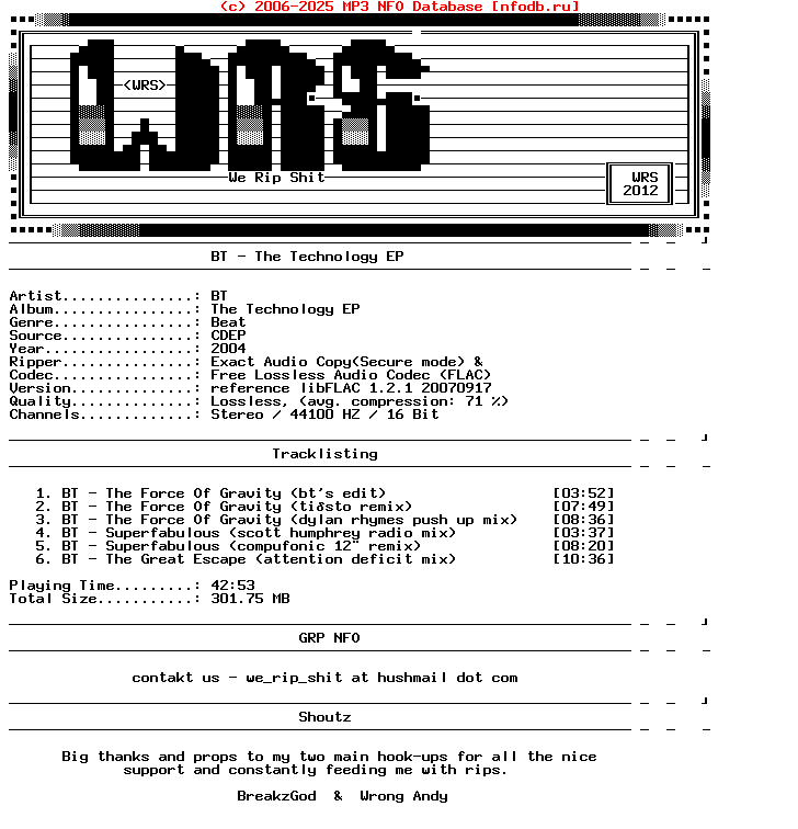 Bt-The_Technology_Ep-(067003633406)-CDEP-FLAC-2004-Wrs