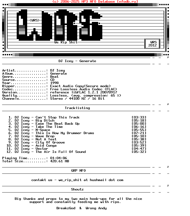 Dj_Icey-Generate-CD-FLAC-1998-Wrs