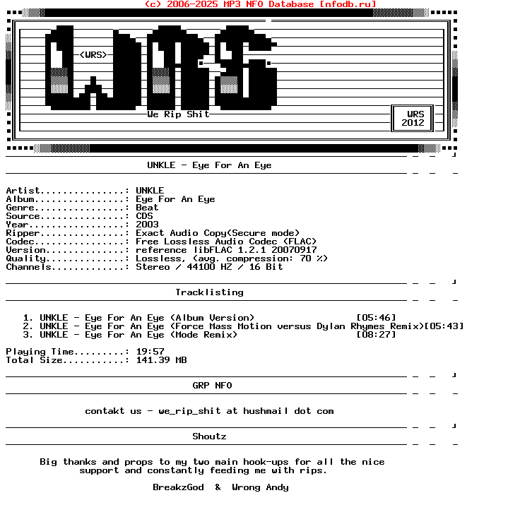 Unkle-Eye_For_An_Eye-(CID826)-CDS-FLAC-2003-Wrs