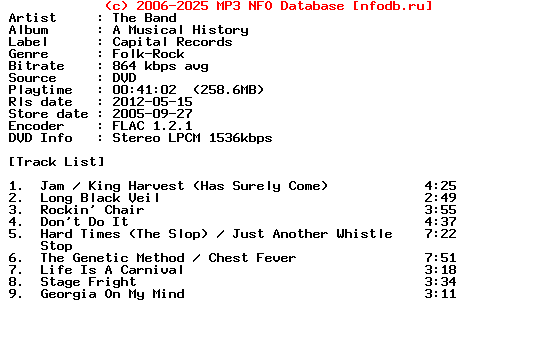 The_Band-A_Musical_History-DVD-FLAC-2005