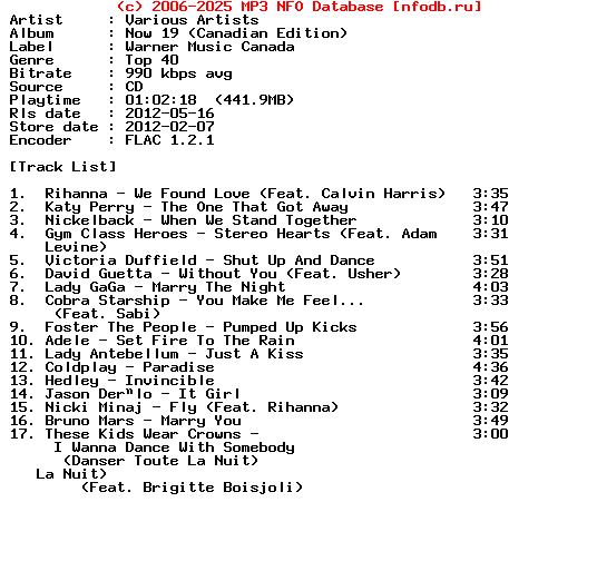 VA-Now_19-Ca_Retail-CD-FLAC-2012