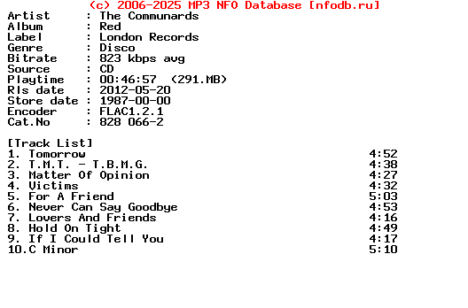 The_Communards-Red-CD-1987