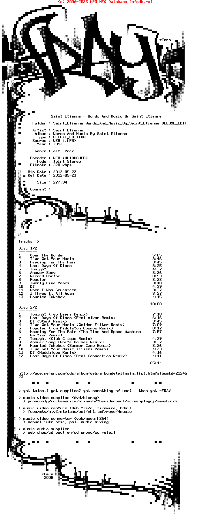 Saint_Etienne-Words_And_Music_By_Saint_Etienne-Deluxe_Edition-2CD-WEB-2012-FRAY