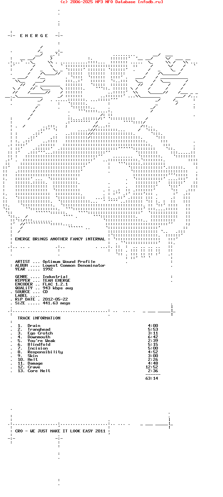 Optimum_Wound_Profile-Lowest_Common_Denominator-(RRD_9127)-CD-FLAC-1992