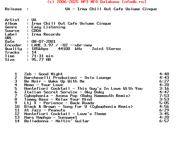 VA-Irma_Chill_Out_Cafe_Volume_Cinque-CD-2001
