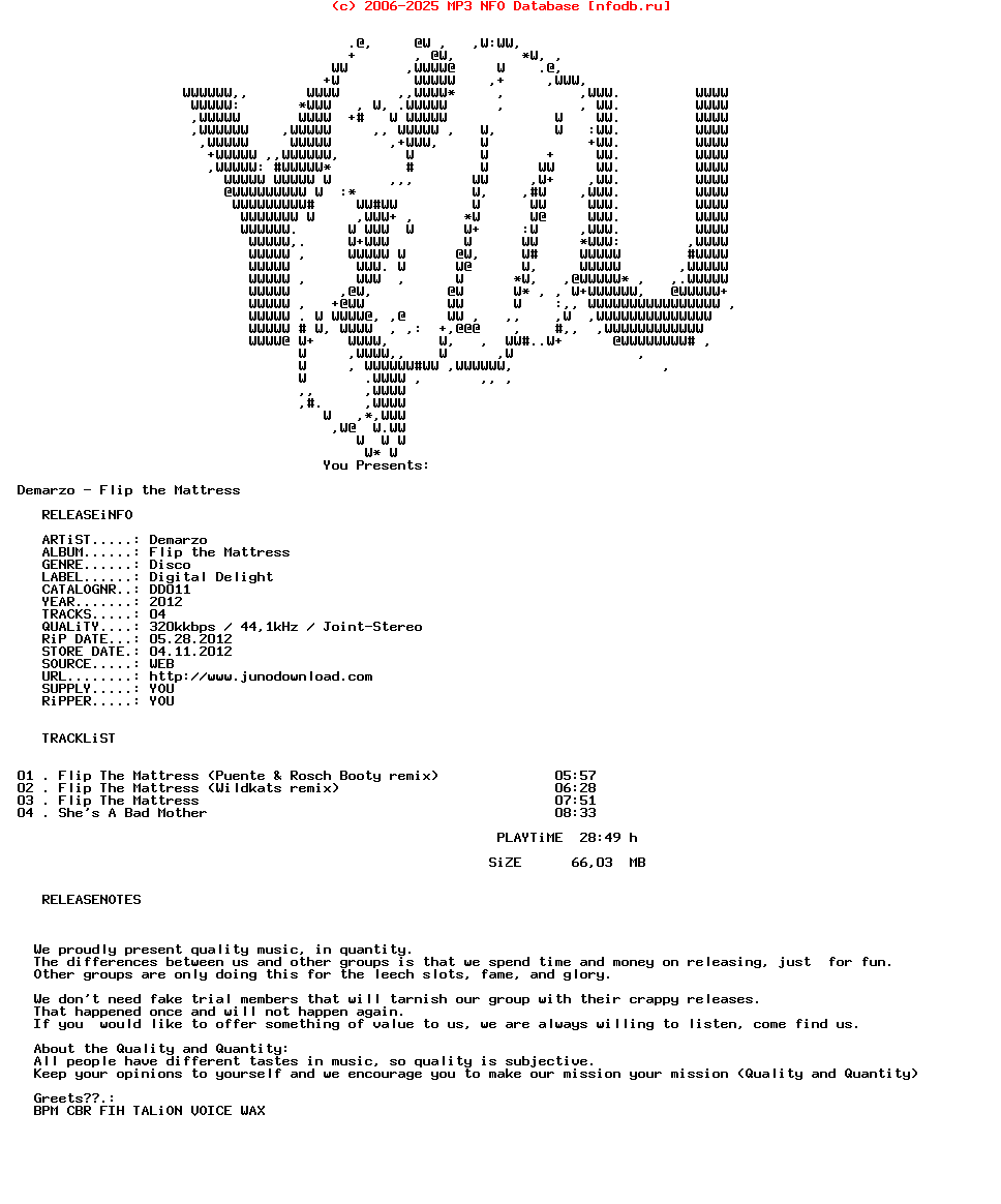 Demarzo_-_Flip_The_Mattress-(DD011)-WEB-2012-YOU