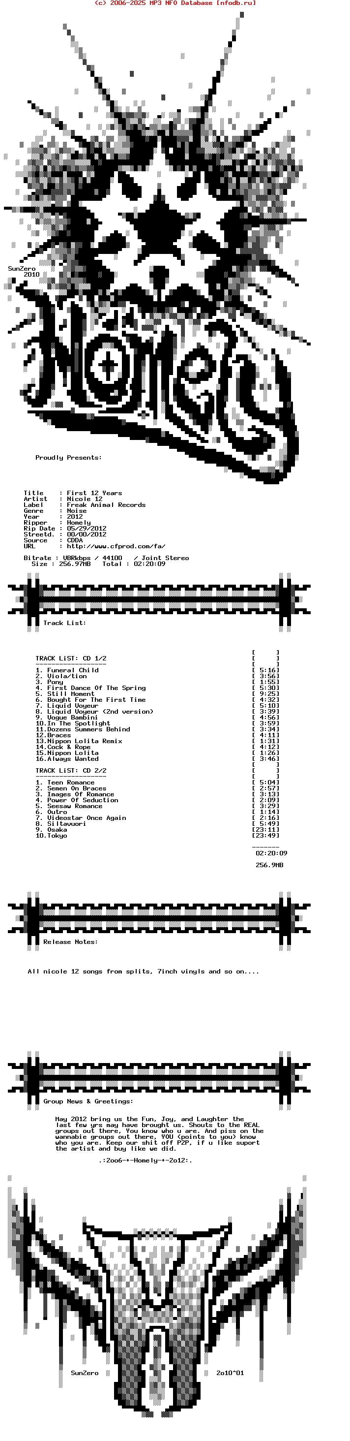 Nicole_12-First_12_Years-2CD-2012-Homely