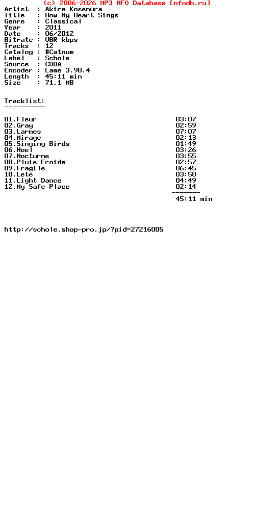Akira_Kosemura-How_My_Heart_Sings-2011