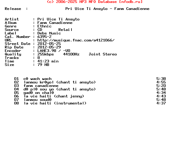 Pri_Vice_Ti_Ansyto-Fanm_Canadienne-(6395-2)-CD-FR-2012