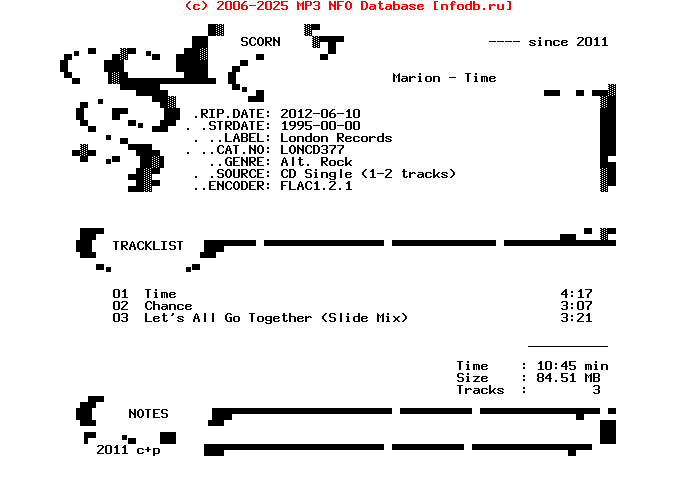 Marion-Time-CDS-1995