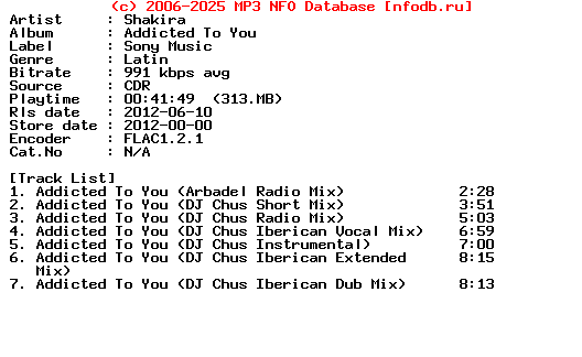 Shakira-Addicted_To_You-Promo-CDR-2012