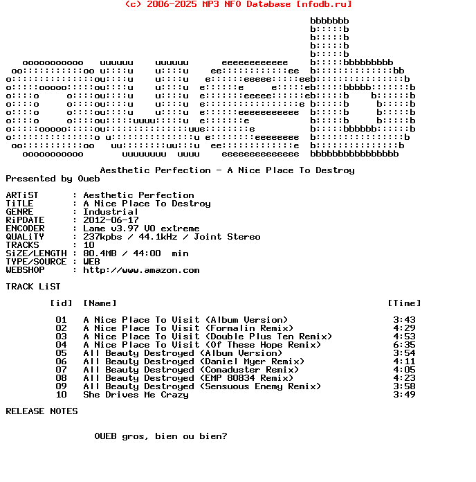 Aesthetic_Perfection-A_Nice_Place_To_Destroy-WEB-2012