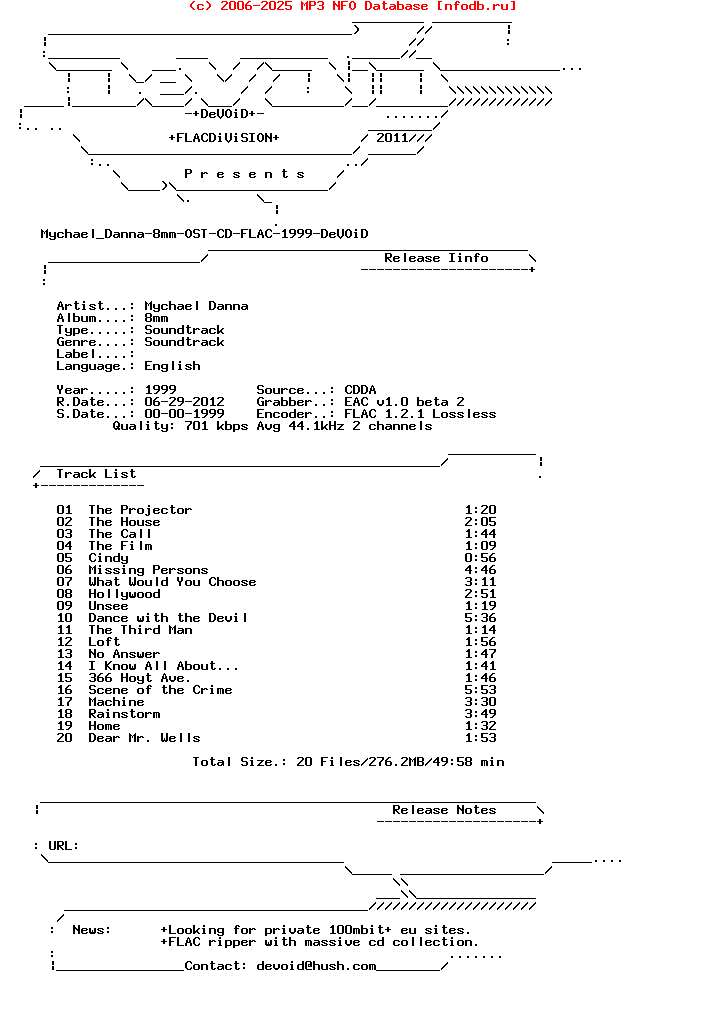 Mychael_Danna-8Mm-Ost-CD-FLAC-1999