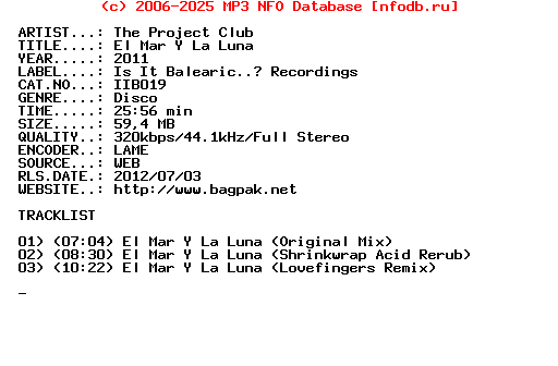 The_Project_Club-El_Mar_Y_La_Luna-(IIB019)-WEB-2011