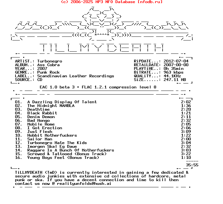 Turbonegro-Ass_Cobra-Remastered-CD-FLAC-2007