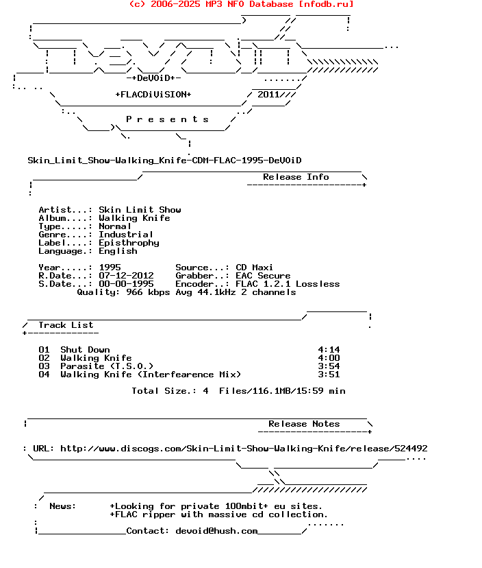 Skin_Limit_Show-Walking_Knife-CDM-FLAC-1995