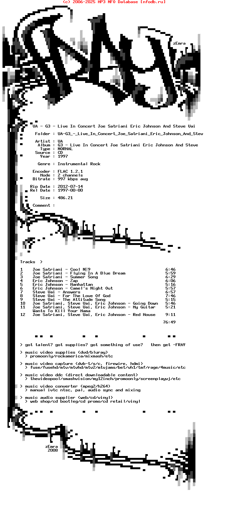 VA-G3_-_Live_In_Concert_Joe_Satriani_Eric_Johnson_And_Steve_Vai-CD-FLAC-1997-FRAY