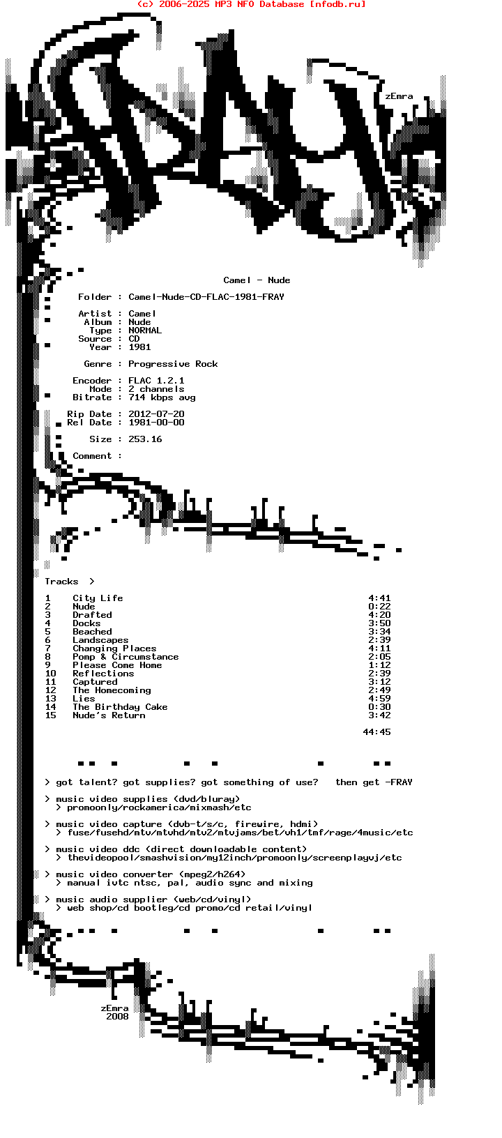 Camel-Nude-CD-FLAC-1981-FRAY