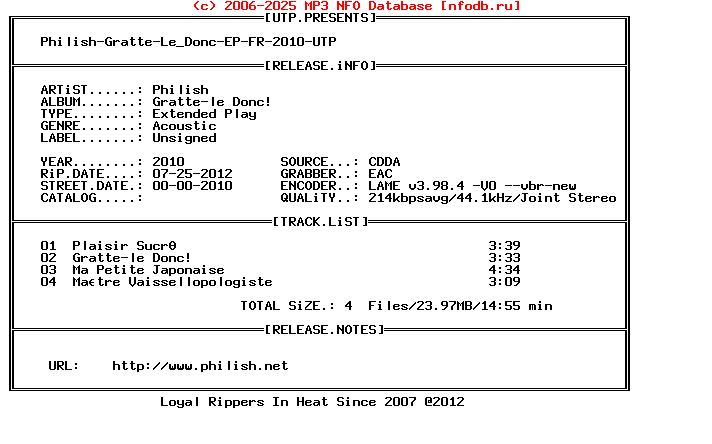 Philish-Gratte-Le_Donc-EP-FR-2010-UTP