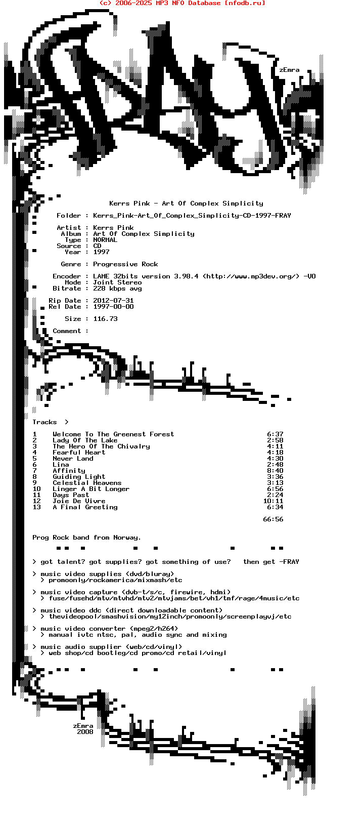 Kerrs_Pink-Art_Of_Complex_Simplicity-CD-1997-FRAY