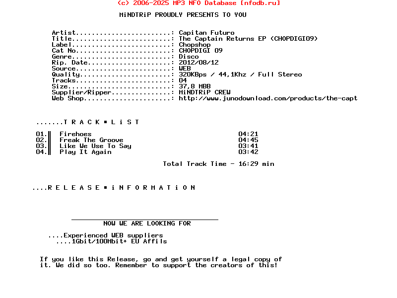 Capitan_Futuro-The_Captain_Returns_Ep_(CHOPDIGI09)-WEB-2012