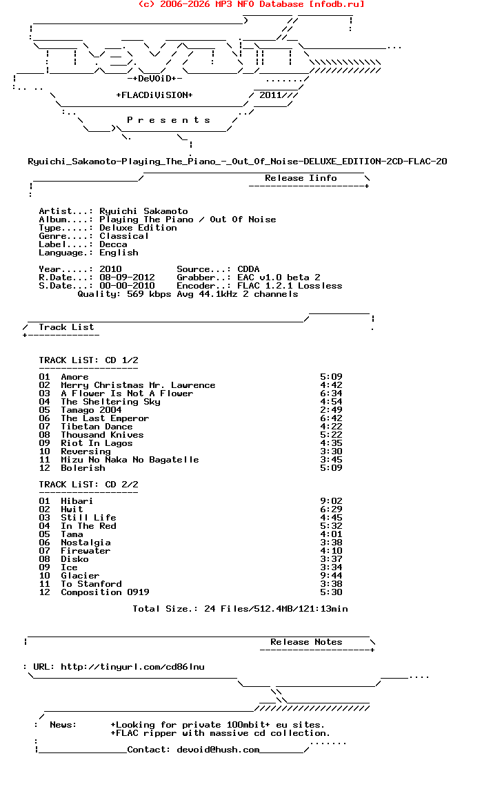 Ryuichi_Sakamoto-Playing_The_Piano_-_Out_Of_Noise-Deluxe_Edition-2CD-FLAC-2010