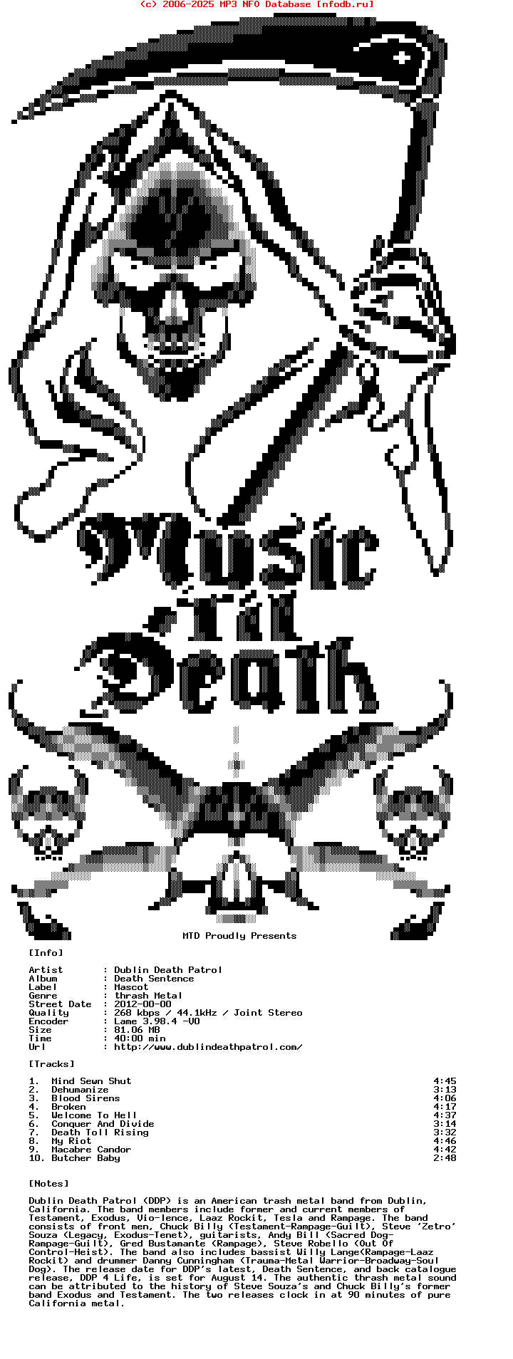 Dublin_Death_Patrol-Death_Sentence-2012