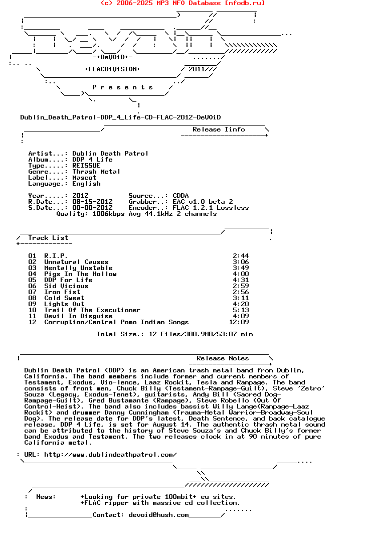 Dublin_Death_Patrol-Ddp_4_Life-Reissue-CD-FLAC-2012