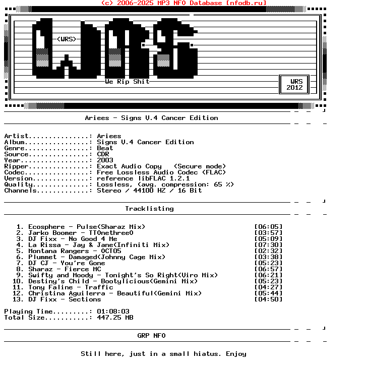 Ariees-Signs_V.4_Cancer_Edition-Limited-CDR-FLAC-2003-Wrs