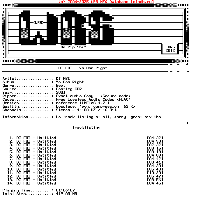 Dj_Fbi-Ya_Dam_Right-Bootleg-CDR-FLAC-2001-Wrs