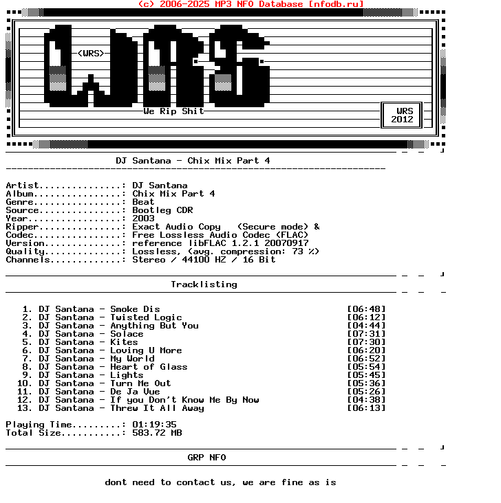 Dj_Santana-Chix_Mix_Part_4-Bootleg-CDR-FLAC-2003-Wrs