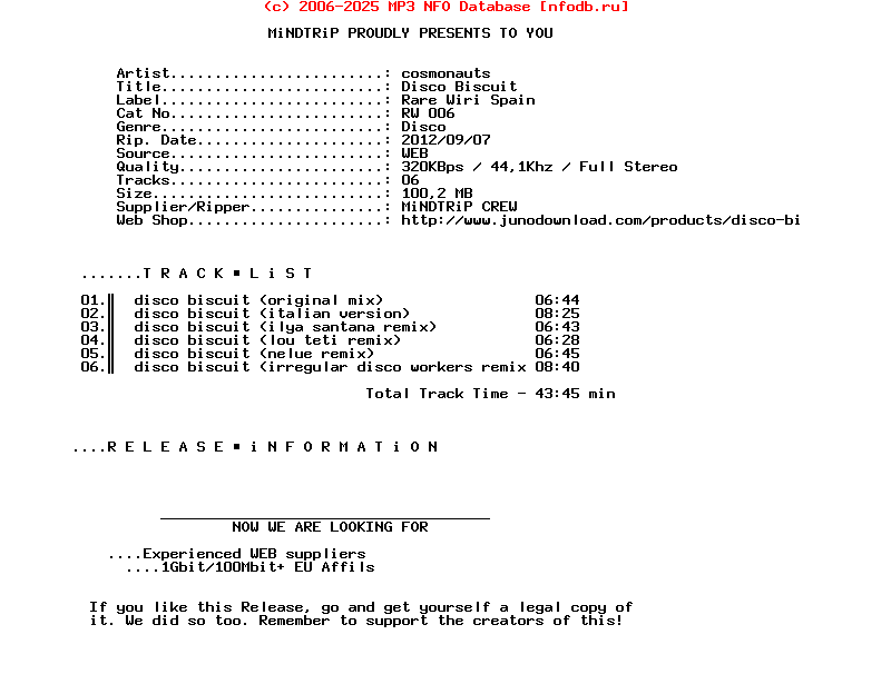 Cosmonauts-Disco_Biscuit_(RW006)-WEB-2011