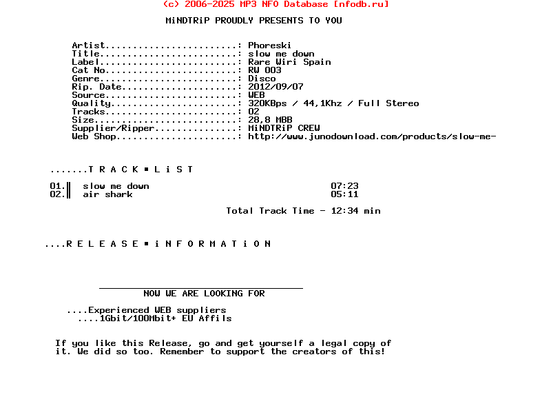 Phoreski-Slow_Me_Down_(RW003)-WEB-2012