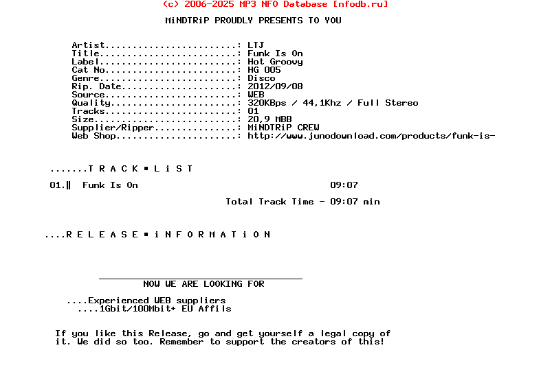 Ltj-Funk_Is_On_(HG005)-WEB-2012