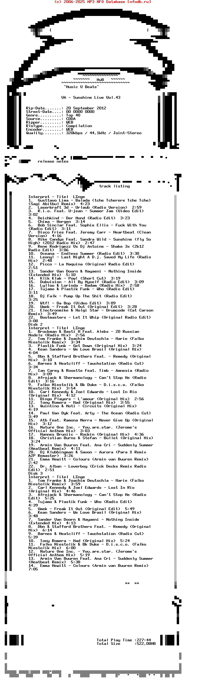 VA_-_Sunshine_Live_Vol.43-3CD-2012-Mvb