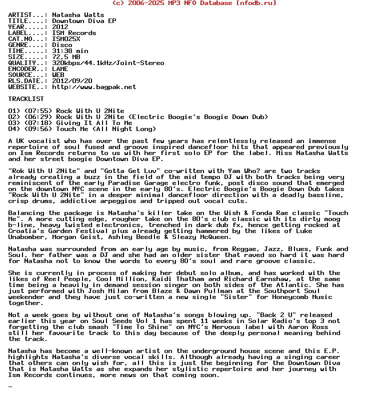 Natasha_Watts-Downtown_Diva_Ep-(ISM025X)-WEB-2012