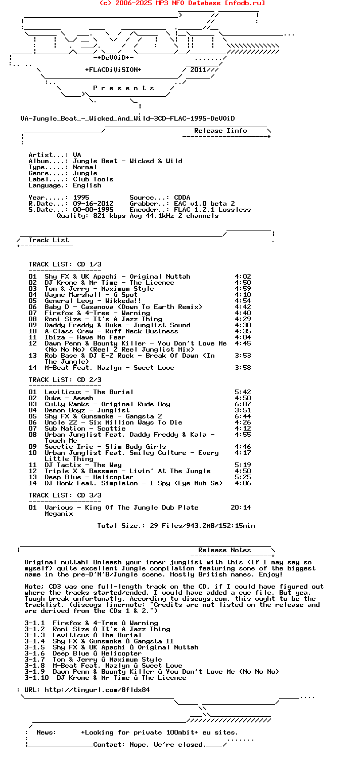 VA-Jungle_Beat_-_Wicked_And_Wild-3CD-FLAC-1995