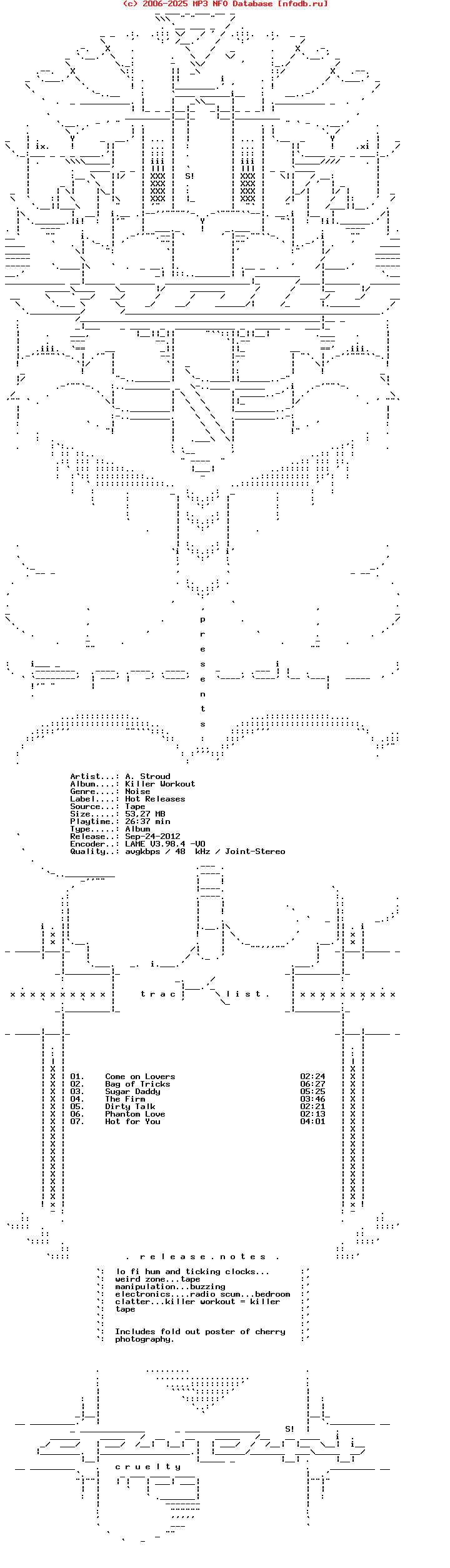 A._Stroud_-_Killer_Workout-Tape-Hot_Releases-2009-CRUELTY
